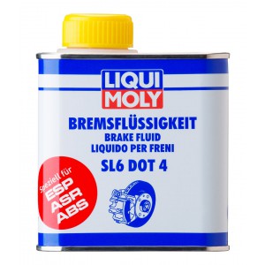 Тормозная жидкость LIQUI MOLY Bremsenflussigkeit SL6 DOT 4, 0.5Л